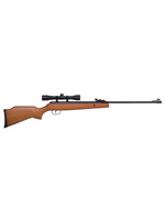 CROSMAN CROSMAN .22 PELLET RIFLE OPTIMUS WOOD STOCK 950 FPS  WITH SCOPE