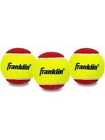 FRANKLIN TENNIS BALL STARTER BEGINNER 3 PACK RED/YELLOW
