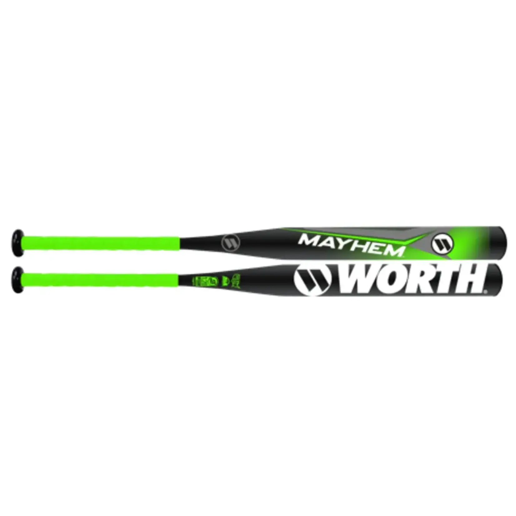 WORTH WORTH MAYHEM SOFTBALL/SLOW PITCH BAT  34"