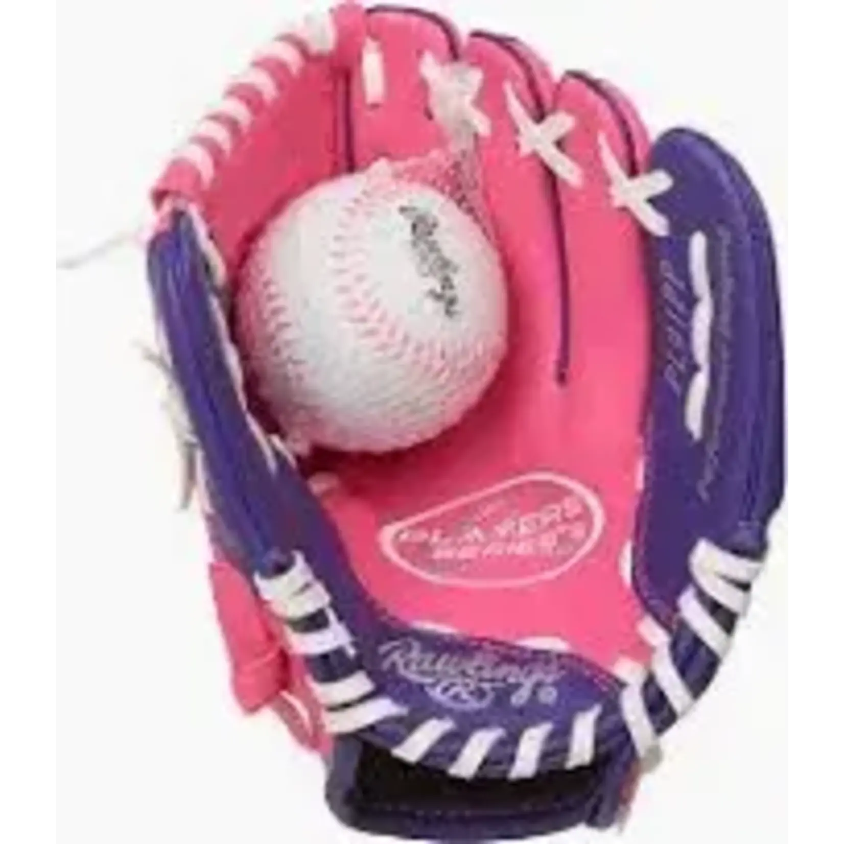 RAWLINGS RAWLINGS PLAYER'S SERIES 9" P/INF, PINK/PURPLE BALL COMBO