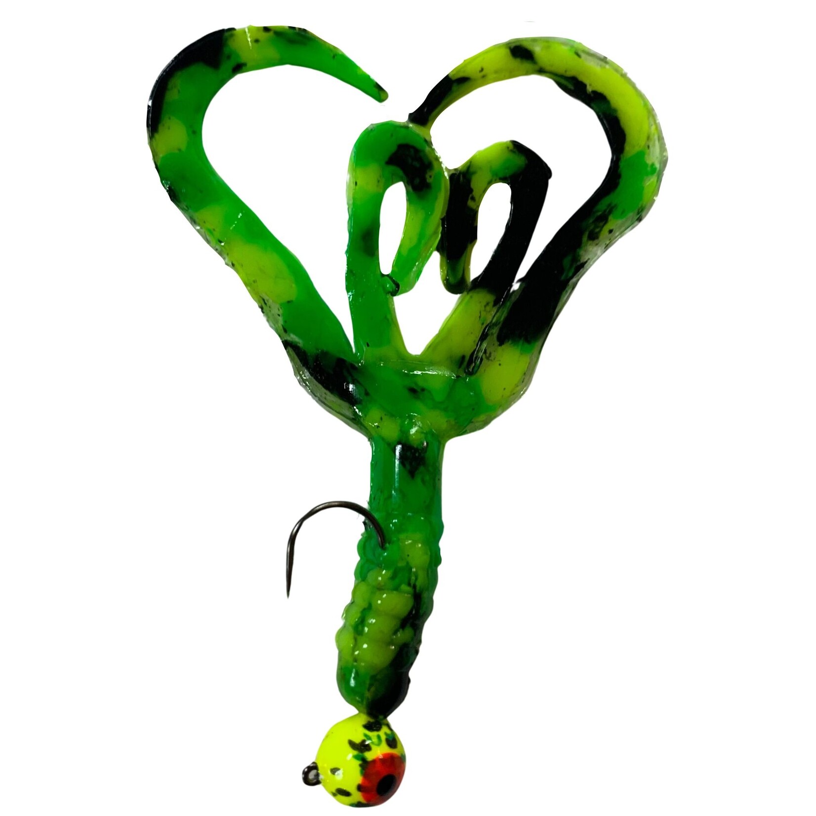 WHIZKERS WHIZKERS JIGS 1/4 OZ  WALLYBANGER SPIKE -A-DELIC 4 PACK