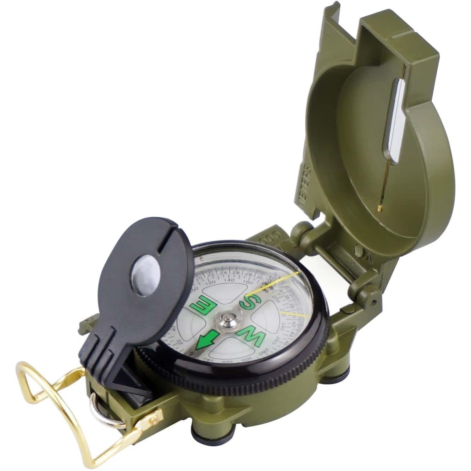 SE COMPASS SURVIVOR SERIES ARMY GREEN PRECISION LENSATIC  - CC45-2A