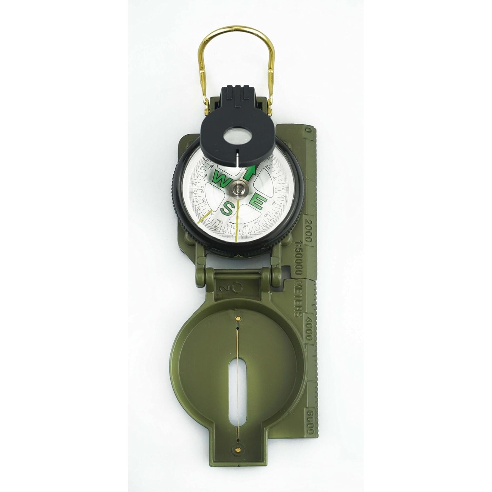 SE COMPASS SURVIVOR SERIES ARMY GREEN PRECISION LENSATIC  - CC45-2A