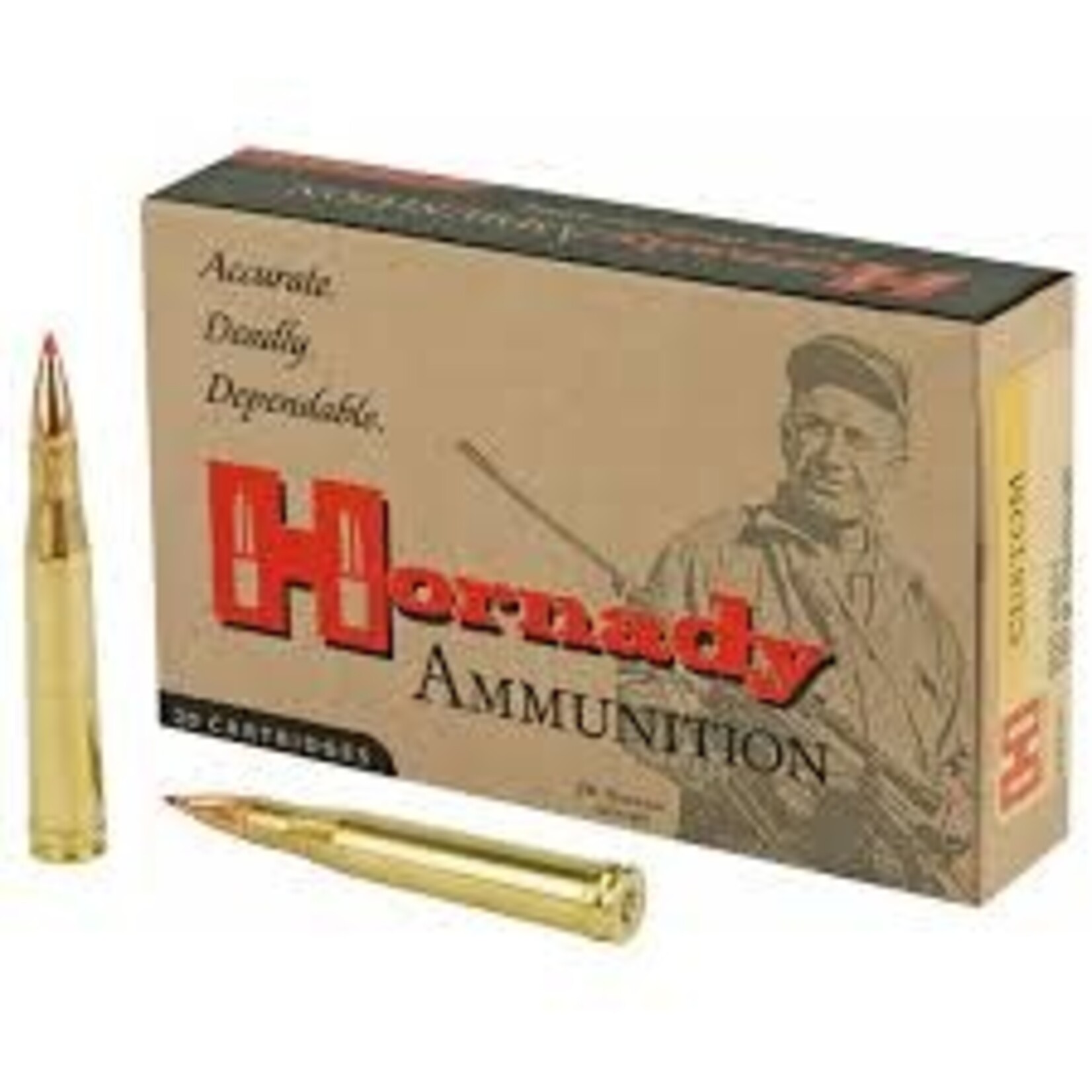 HORNADY HORNADY 300 H&H 180 GR INTERBOND SP CUSTOM 20 RNDS
