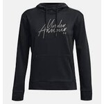 UNDER ARMOUR UNDER ARMOUR WOMEN'S FLEECE SCRIPT BLK HOODIE