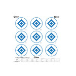 Caldwell CALDWELL HIGH CONTRAST 16” 9-DIAMOND TARGETS