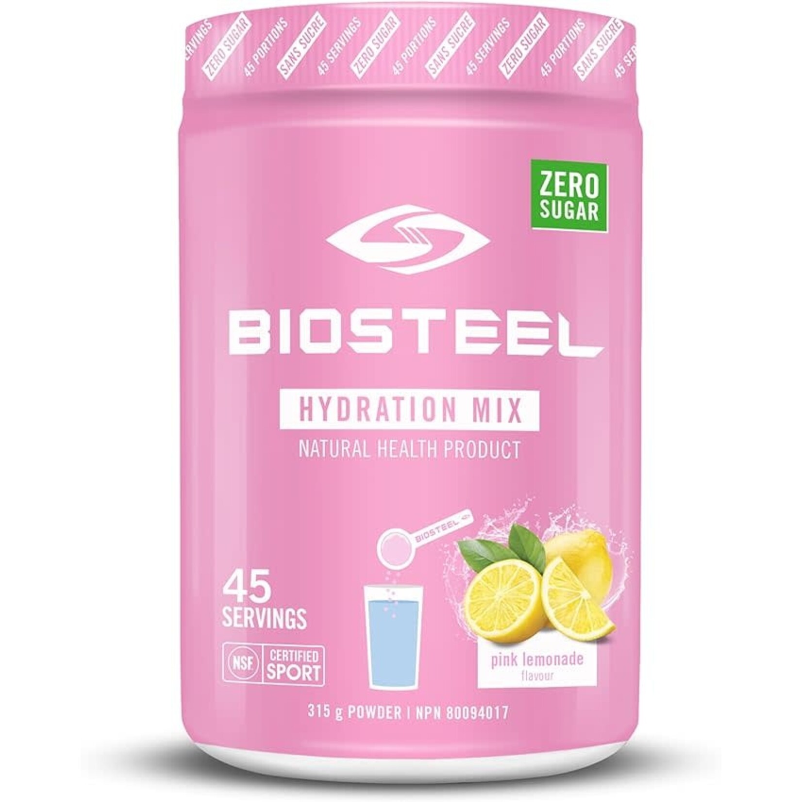 BIOSTEEL BIOSTEEL 45 SERVINGS 315G POWDER
