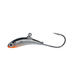 MEEGS LURES 1/4 OZ BLACK/SILVER PREMIUM JIG 1PC MFSM14BSL1