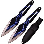 PERFECT POINT PERFECT POINT THROWING KNIVES 2 SET LIGHTING DESIGN W/ SHEATH