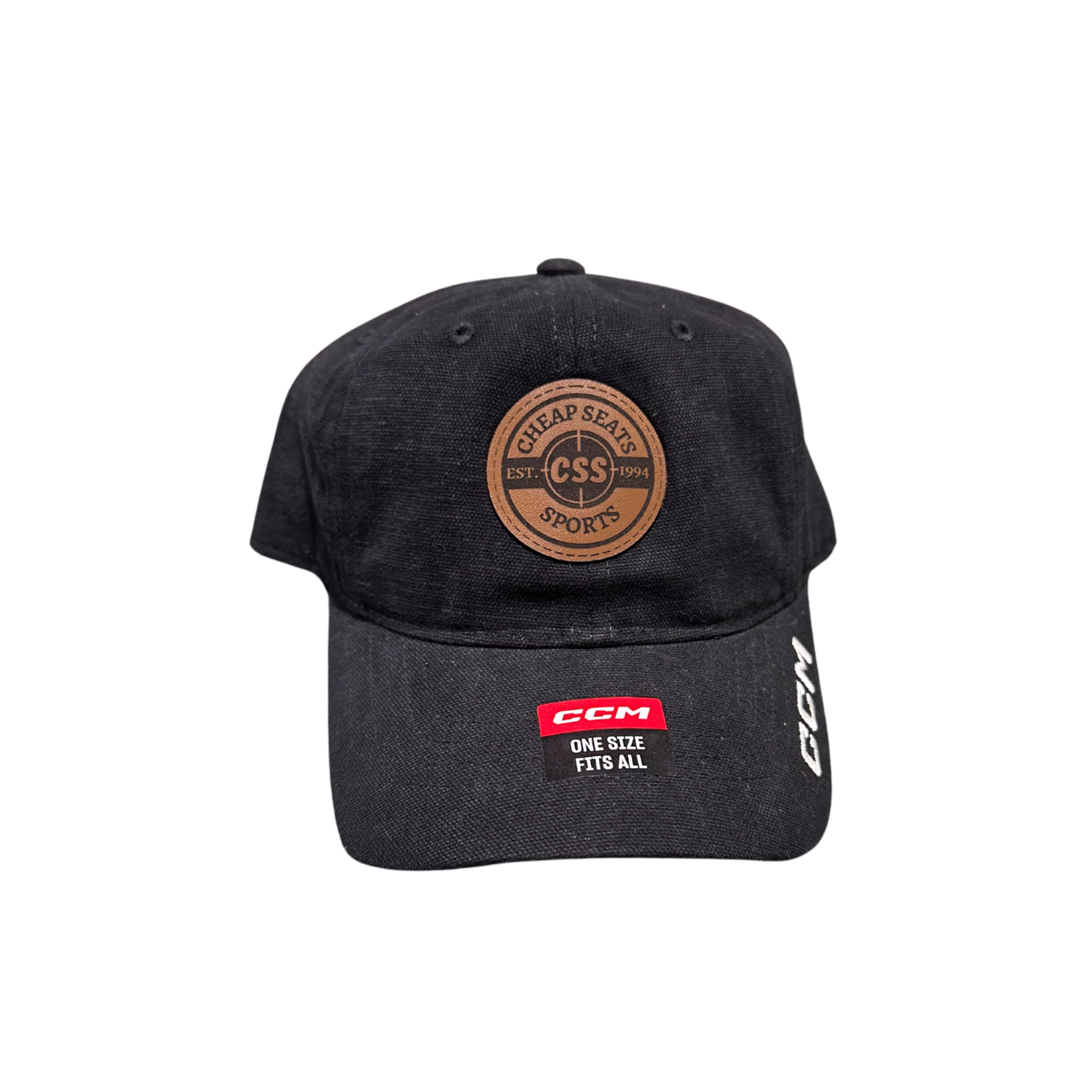 CCM Hockey CHEAP SEATS LEATHER PATCH CCM SLOUCH CAP YOUTH