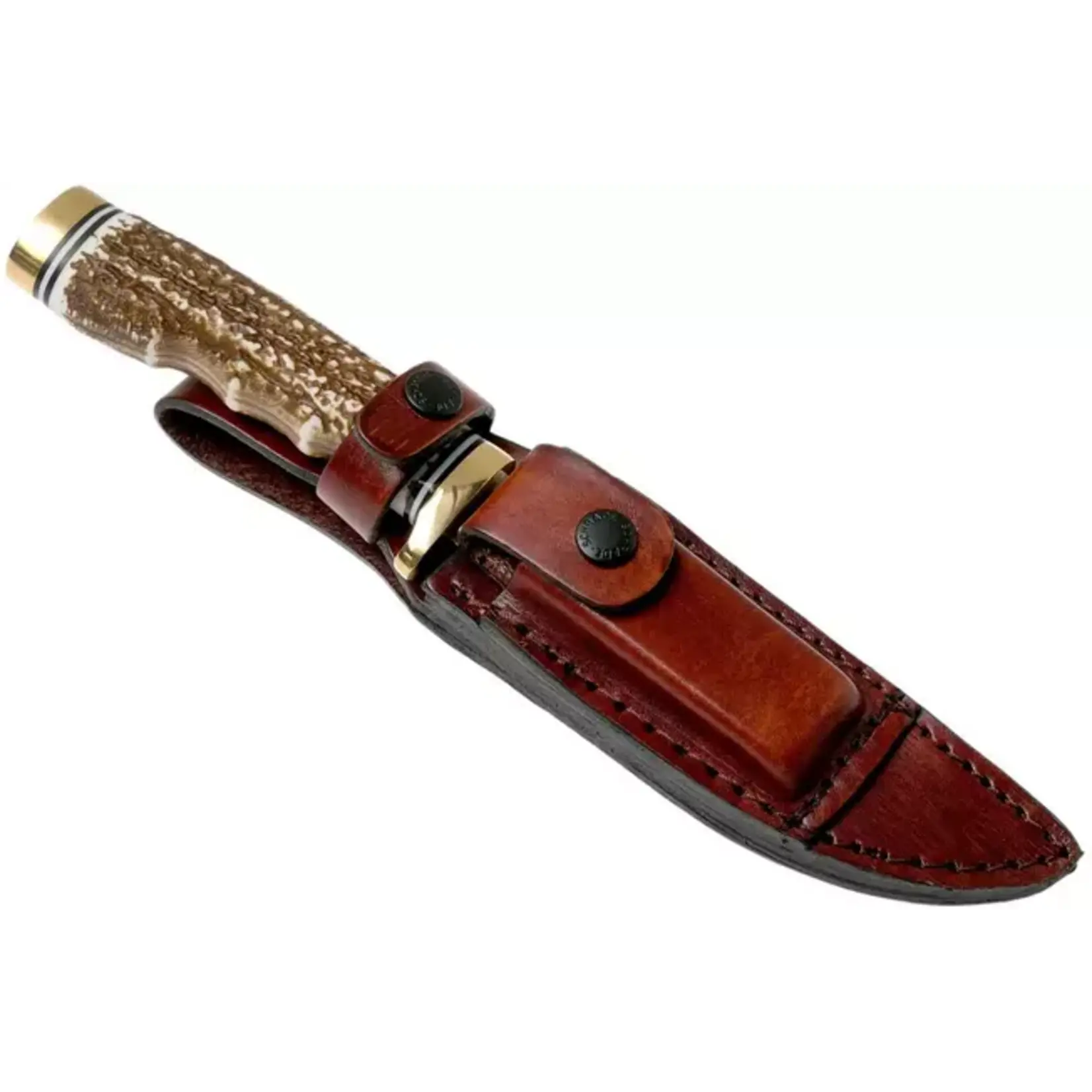 UNCLE HENRY NEXT GEN 153   4.92" FIXED W/SHEATH , SHARPENER