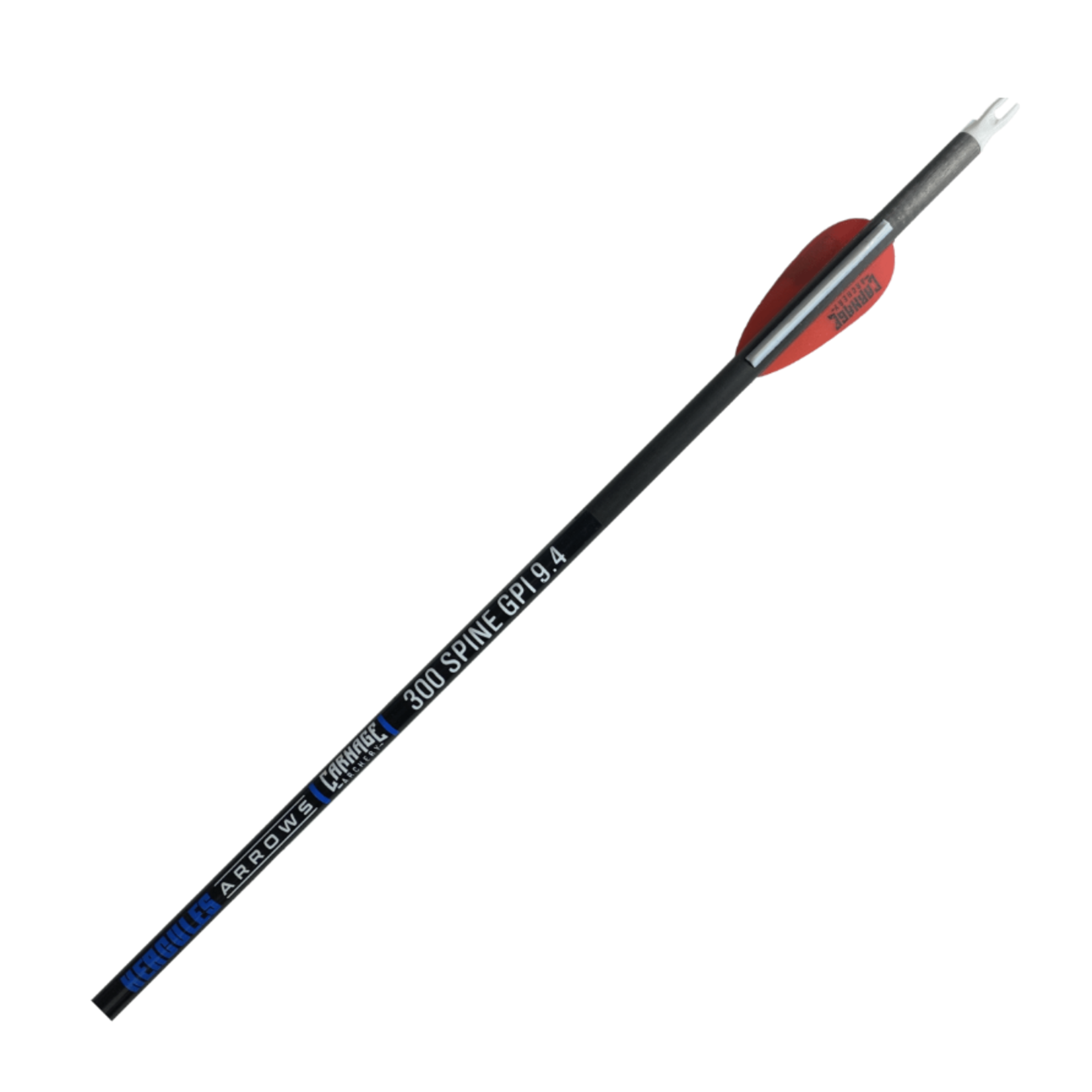 CARNAGE ARCHERY ARROW HERCULES 32" 4 FLETCH 300  60-70