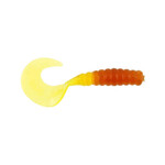 Berkley BERKLEY POWER BAIT POWER GRUBS, 3" 15PK, NATURAL CHARTREUSE PBHPG3-NATC