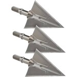 G5 MONTEC M3 BROADHEADS FIXED BLADE STEEL 100GR - 3/PK