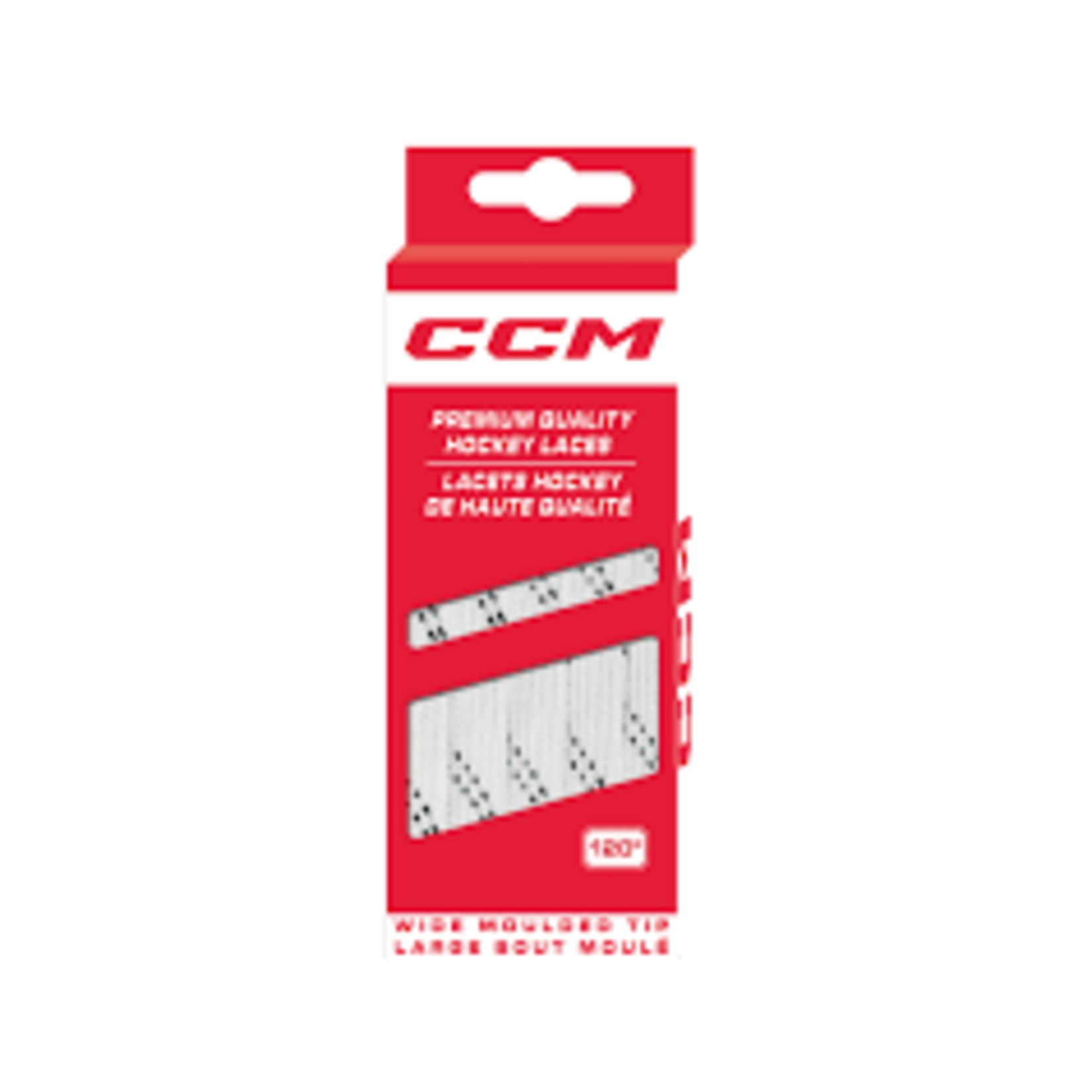 CCM Hockey CCM SKATE LACES REF WHITE