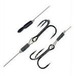 GAMAKATSU TREBLE STINGER RIG WIRE LEADER  HOOK SIZE #8