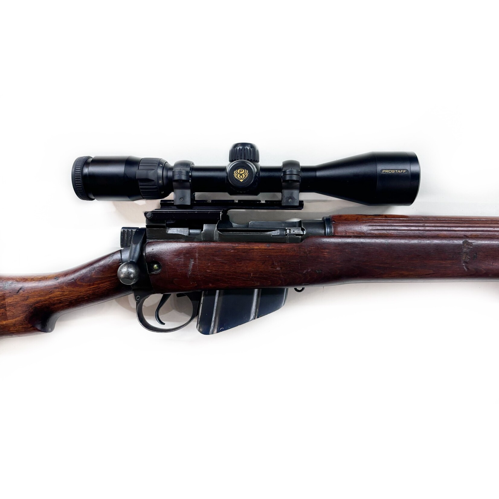 USED LEE ENFIELD 303 BRITISH LONG BRANCH NO 4 MK I 25” BRL 10 RD W/ NIKON 3-9X40 SCOPE/ SLING/