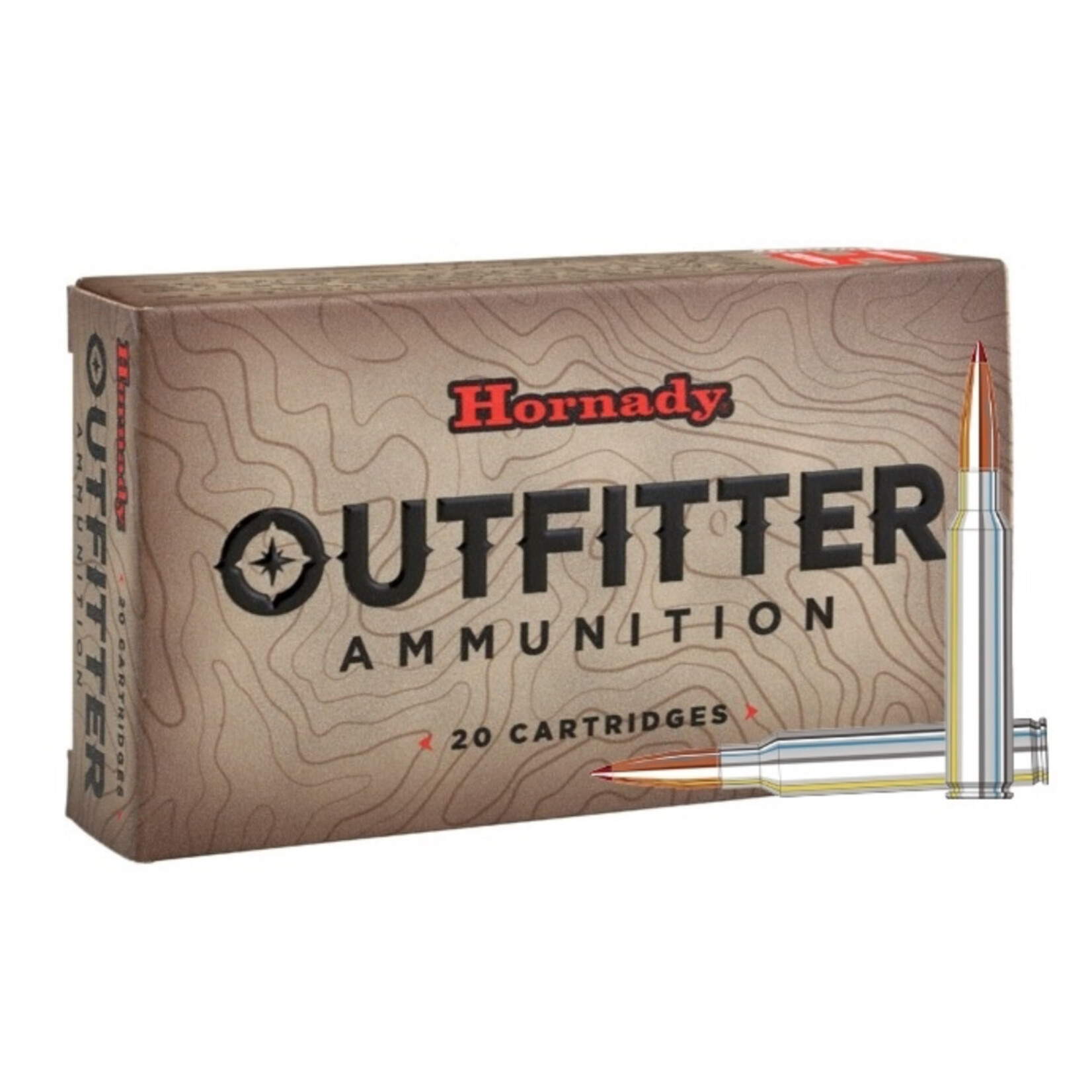 HORNADY HORNADY 300 WSM 180 GR CX OUTFITTER 20 RNDS