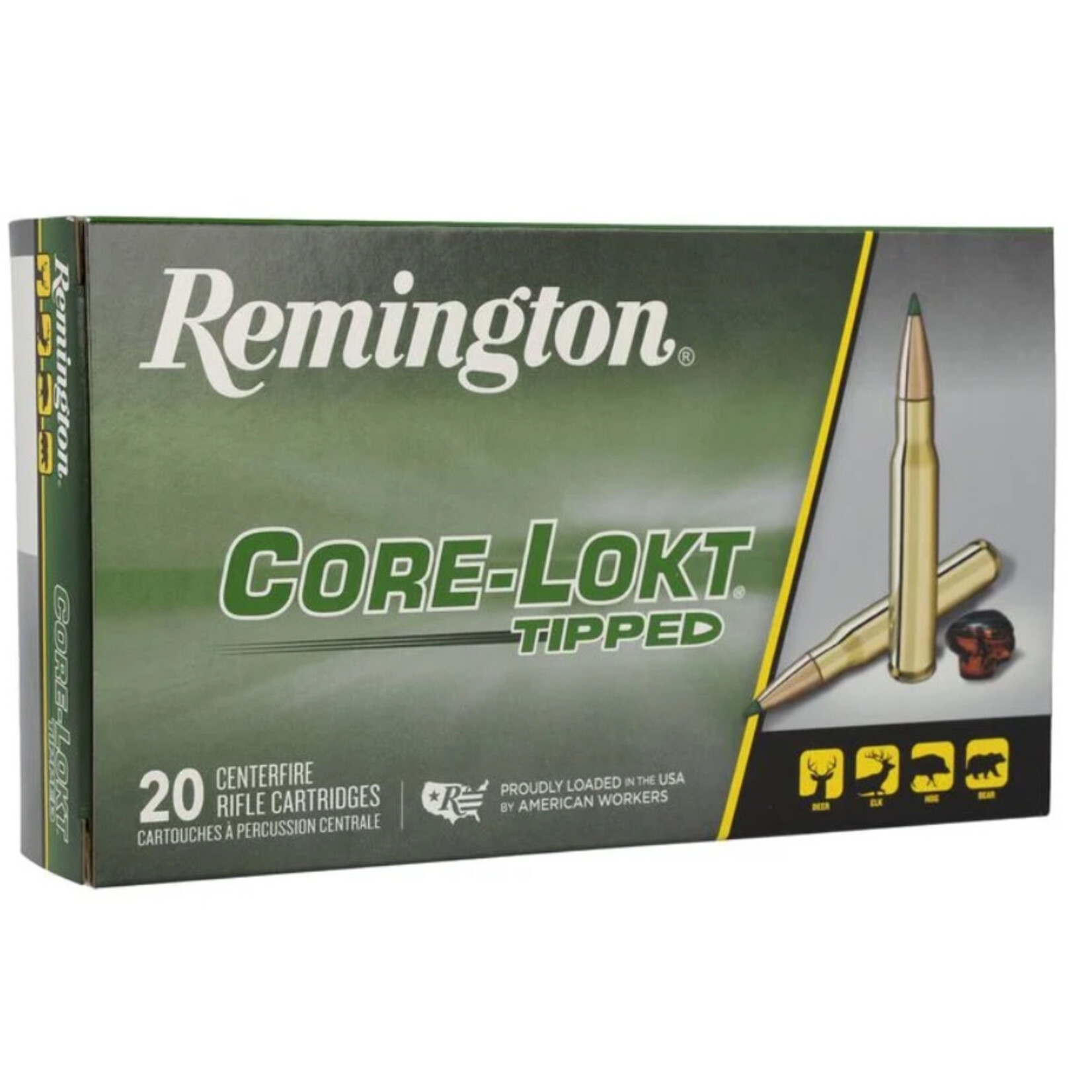 REMINGTON REMINGTON AMMO 300 WIN SHORT MAG 150GR CORE-LOKT TIPPED 300 WSM