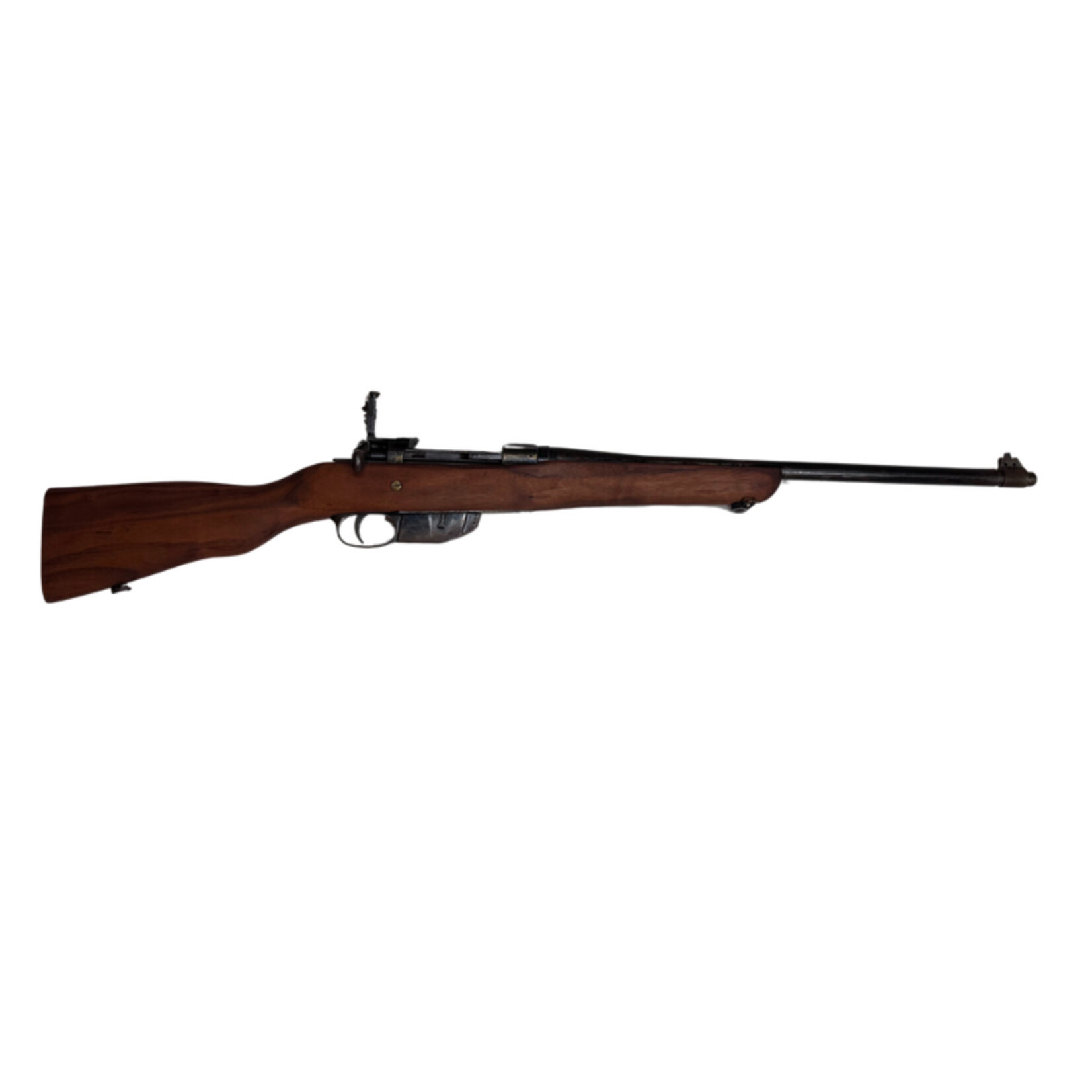 USED ROSS M10 303 BRITISH 19.5” BRL 5 RDS SPORTERIZED FORT AND BACK SWIVELS STRAIGHT PULL WOOD STOCK
