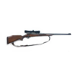 USED BRNO CZECH 270 WIN 24" BAR 5 RND MAG LEATHER SLING, W/SCOPE
