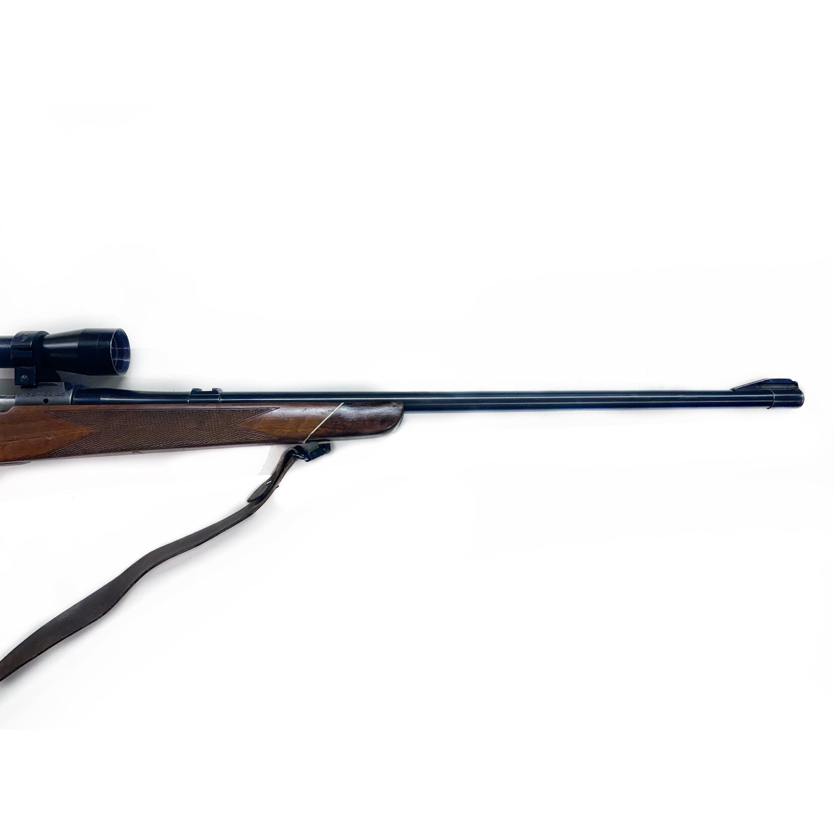 USED BRNO CZECH 270 WIN 24" BAR 5 RND MAG LEATHER SLING, W/SCOPE