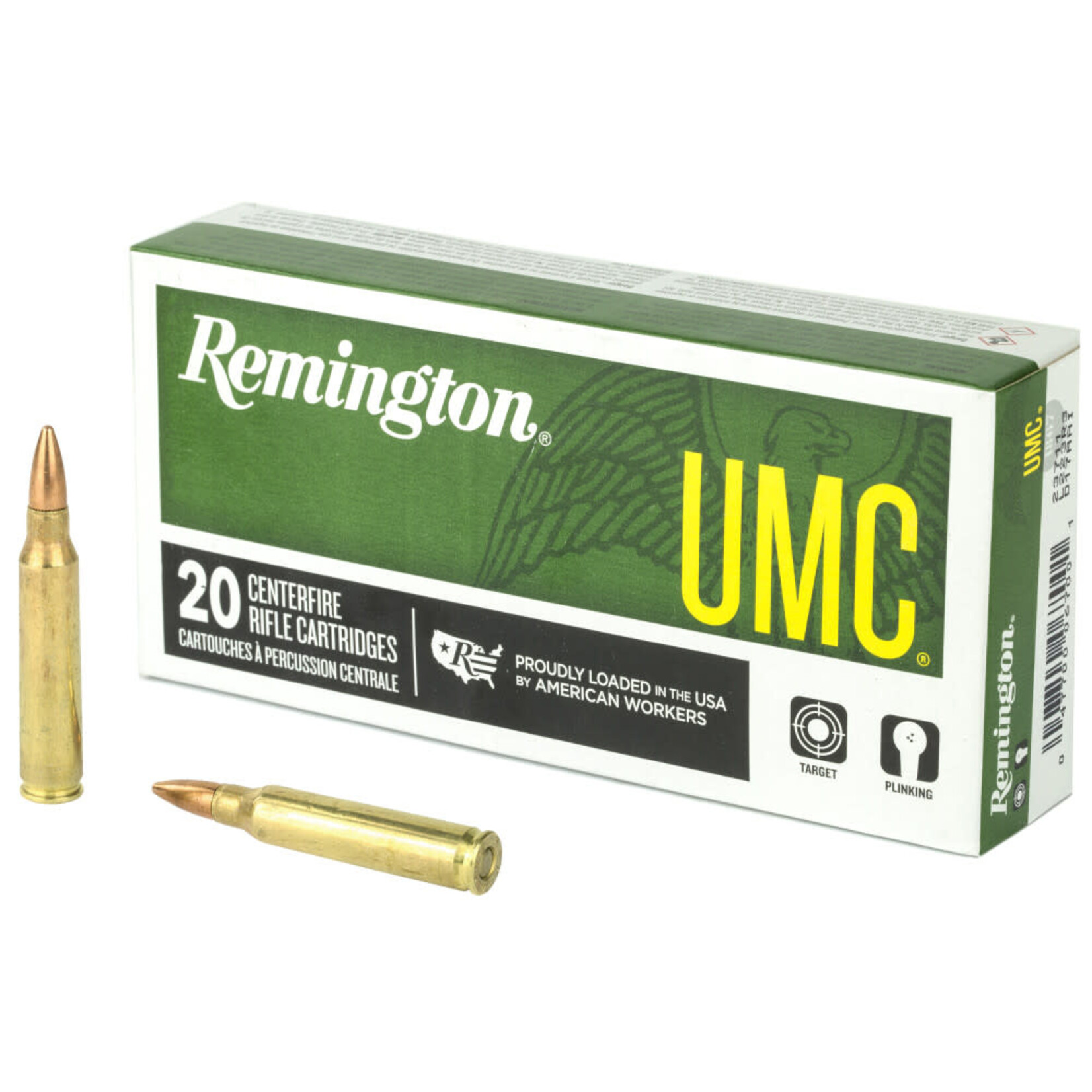 REMINGTON REMINGTON 223 REM 55GR FMJ UMC 20RD L223R3