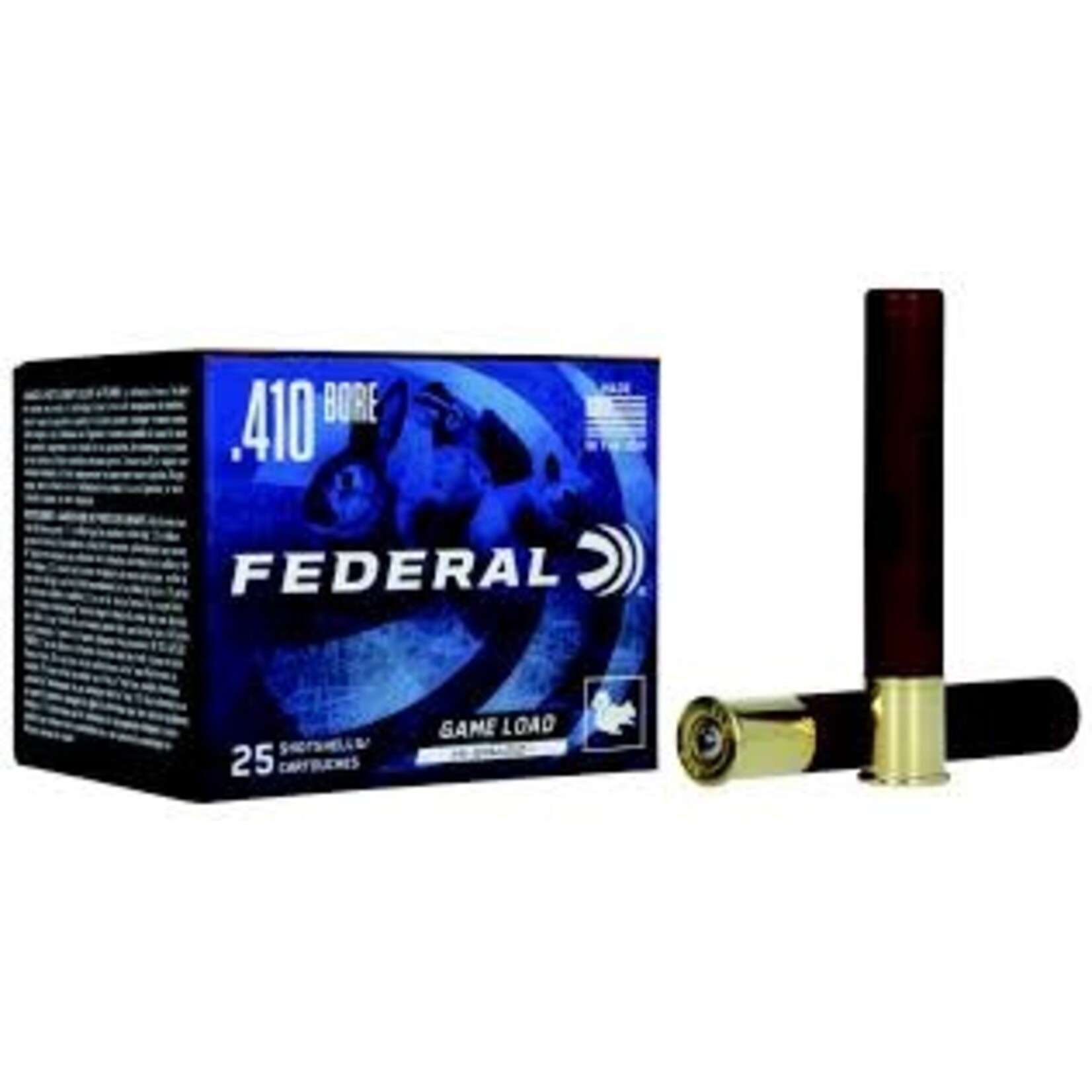 FEDERAL FEDERAL 410 GA 3" 7.5 SHOT GAME LOAD HI-BRASS 25 RDS