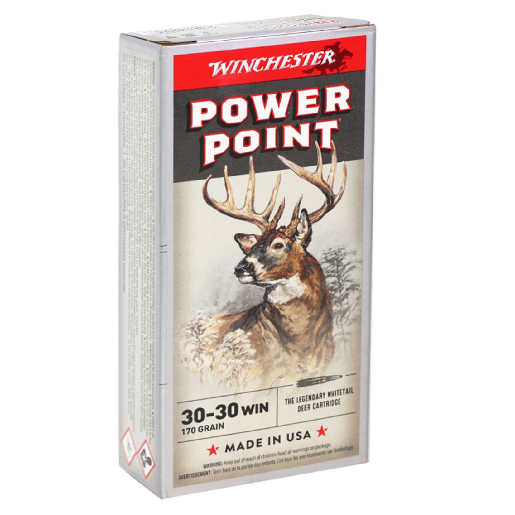 Winchester Repeating Arms WINCHESTER 30-30 WIN SUPER-X  170GR POWER POINT 20/BX
