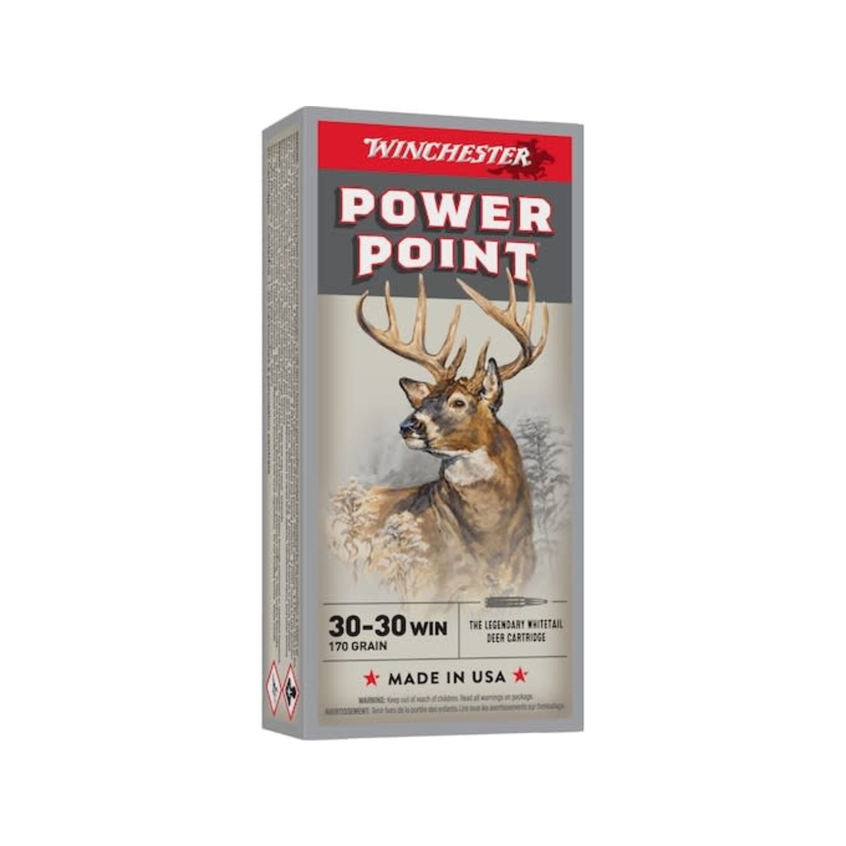 Winchester Repeating Arms WINCHESTER 30-30 WIN SUPER-X  170GR POWER POINT 20/BX