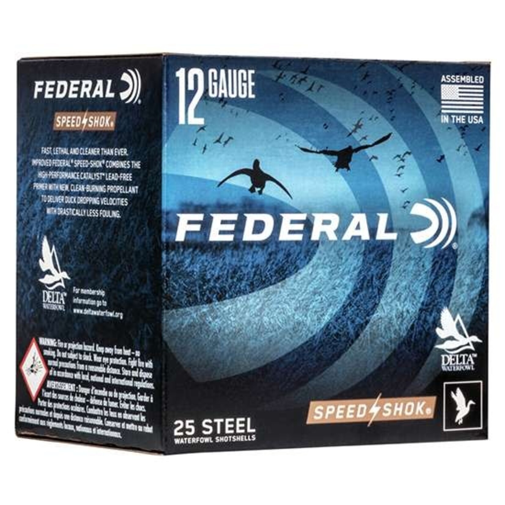 FEDERAL FEDERAL 16GA WATERFOWL 2.75" 15/16OZ #4 SHOT STEEL 1350 FPS WF1684