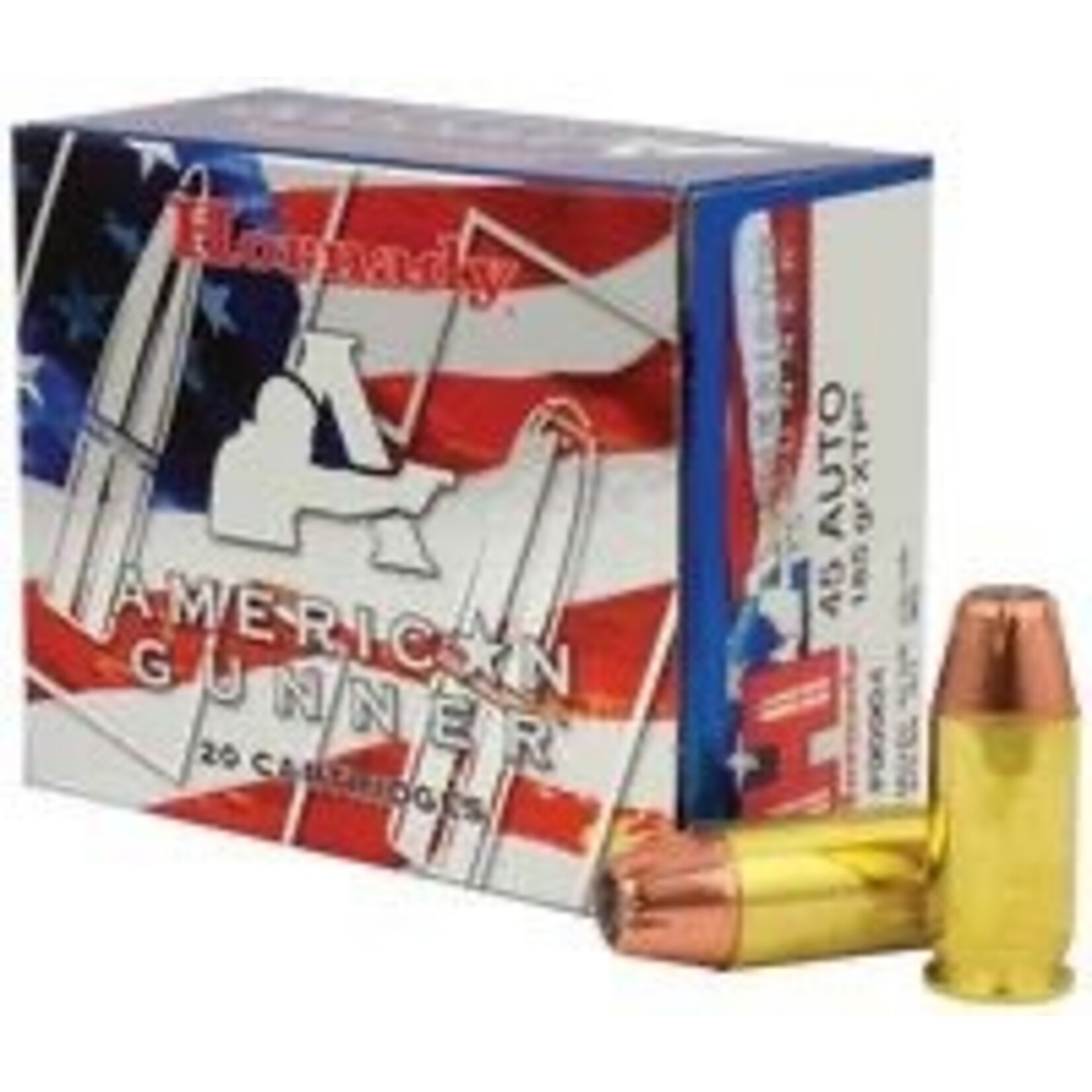 HORNADY HORNADY 45 AUTO 185 GR XTP AMERICAN GUNNER 970 FPS 20RNDS