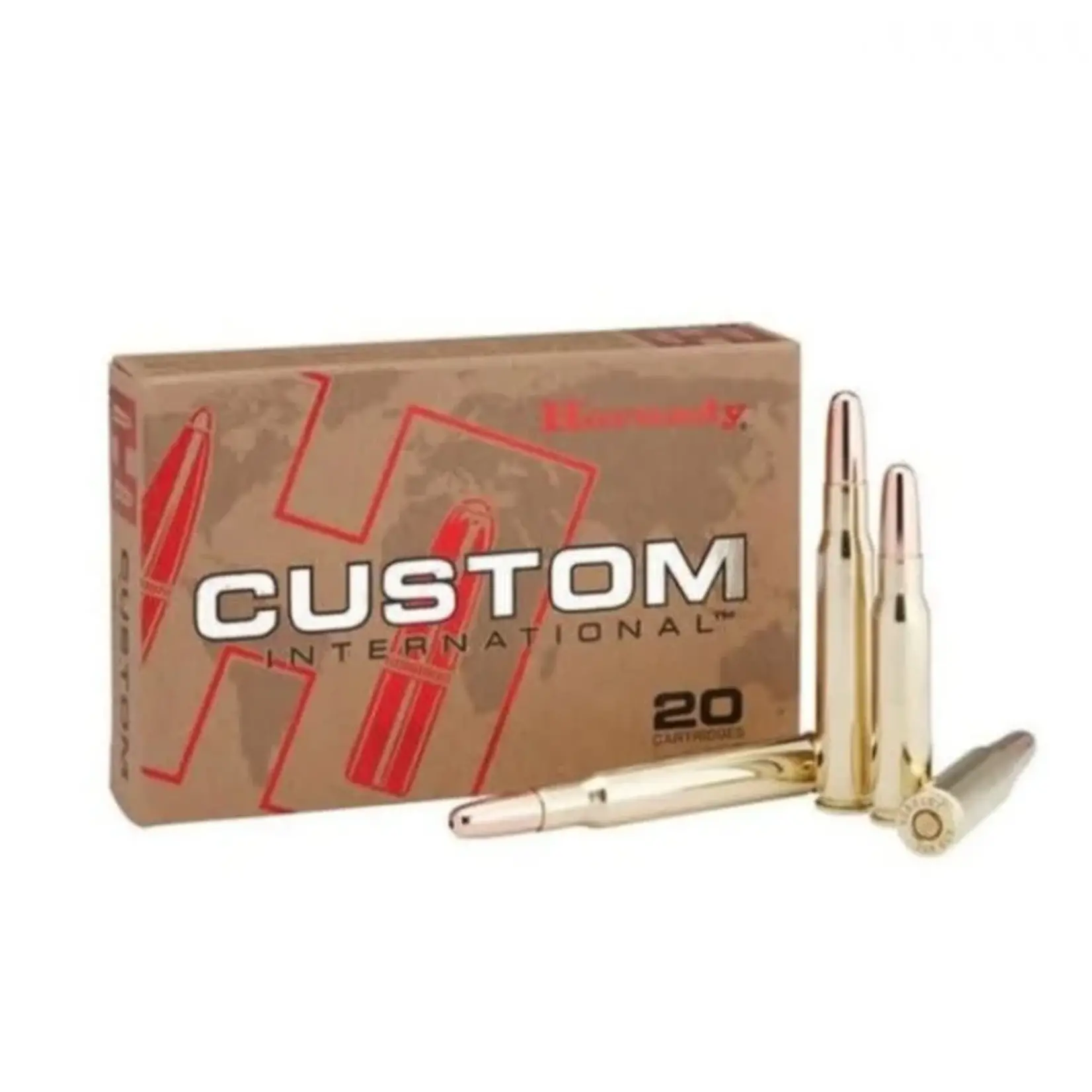 HORNADY HORNADY 30-06 SPRG 220 GR INTERLOCK RN CUSTOM INT 20 RNDS