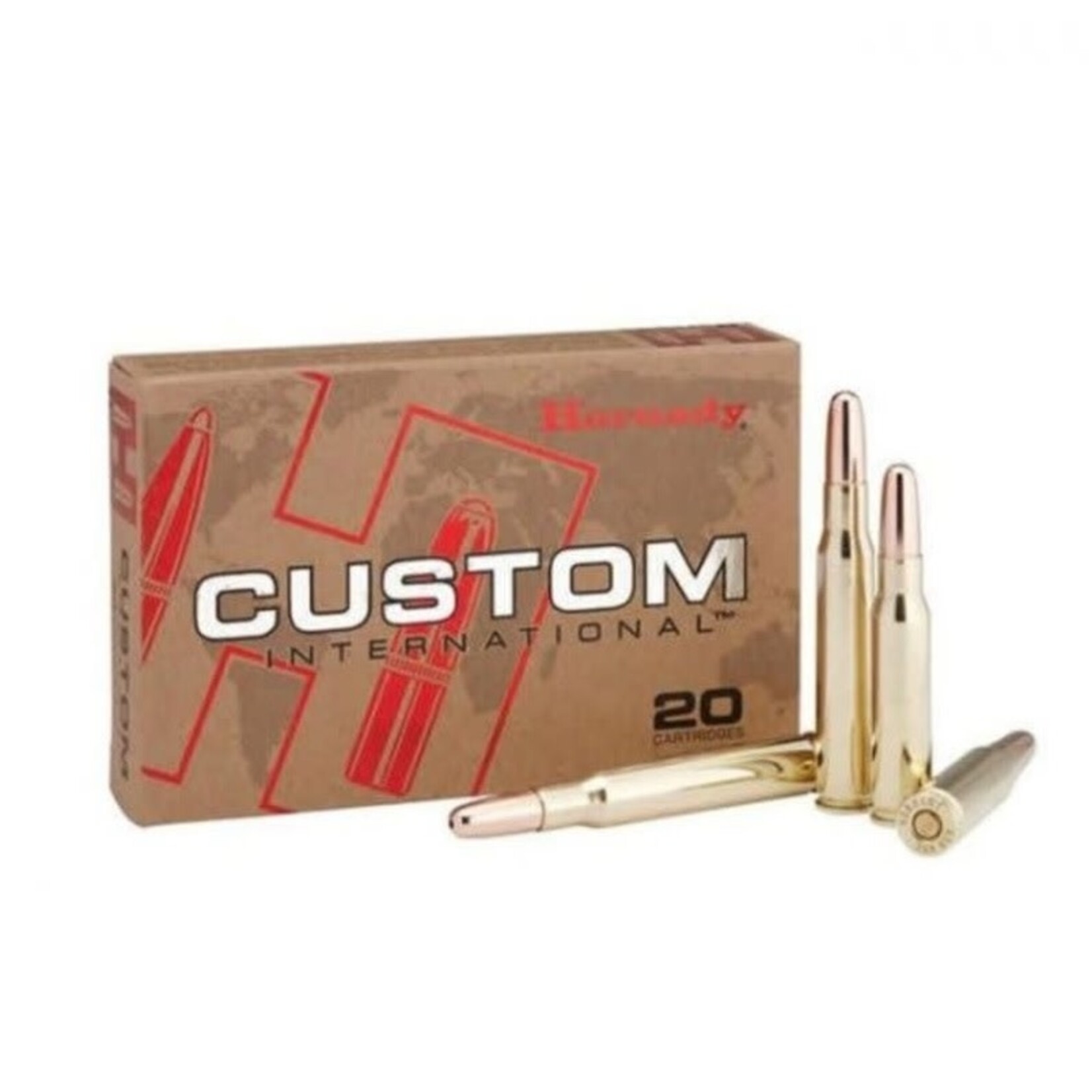 HORNADY HORNADY 30-06 SPRG 220 GR INTERLOCK RN CUSTOM INT 20 RNDS