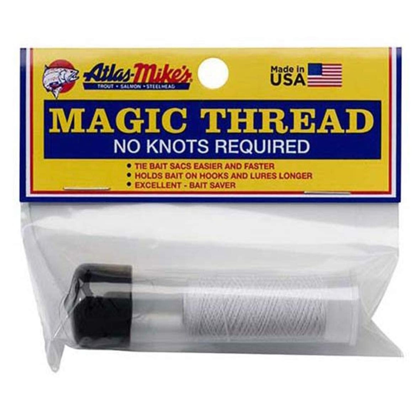 ATLAS-MIKES MAGIC THREAD 100' DISPENSER WHITE