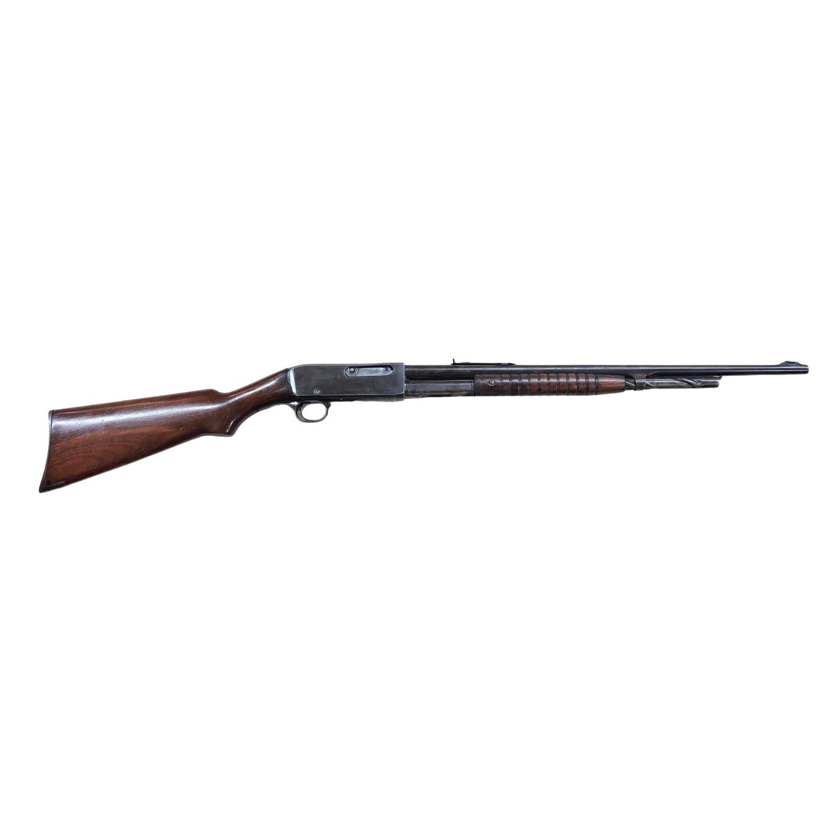 REMINGTON USED REMINGTON .32 REM MODEL 14 PUMP ACTION TAKEDOWN RIFLE 22" BARREL 4+1 ROUNDS BORN 1923