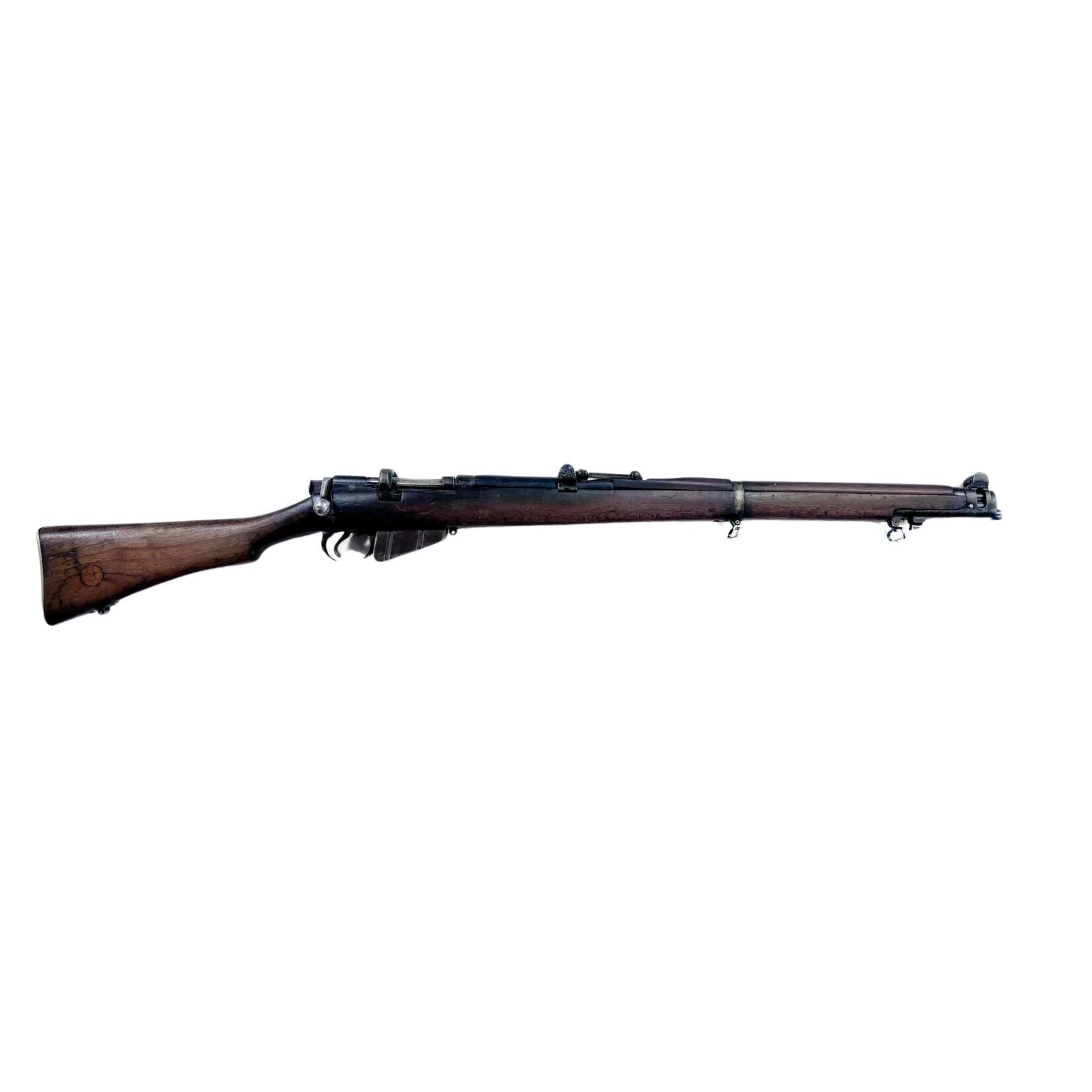 USED LEE ENFIELD 303 BRITISH 1918 10 RDS 24.5" BRL FULL STOCK BAYONET BRACKET