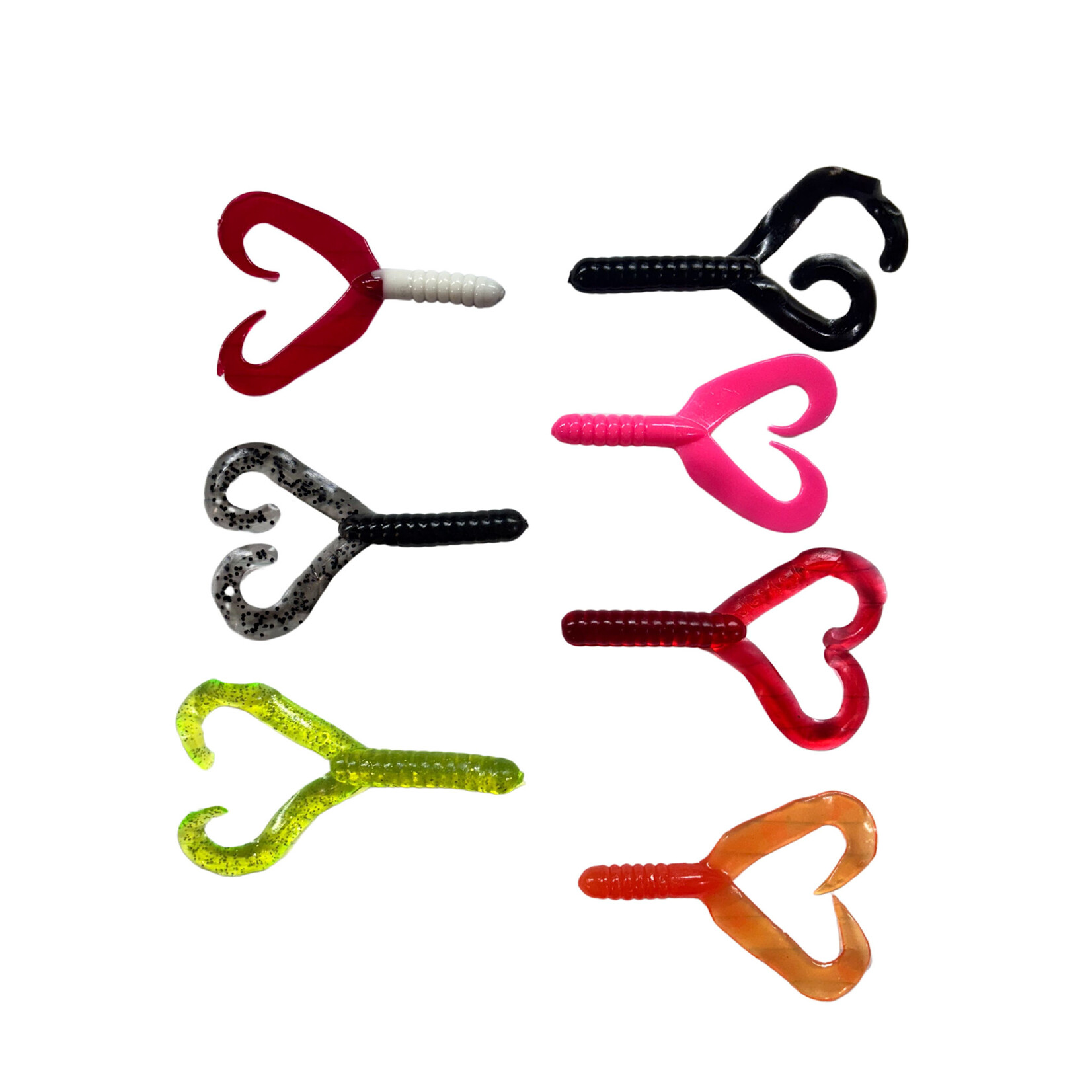 JIG-A-JO JACKFISH JIG BODIES DOUBLE TAIL 3 PACK