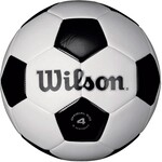 WILSON WILSON SOCCER BALL TRADITIONAL #4 BLK/WHITE