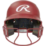 RAWLINGS RAWLINGS MACH HI-VIZ JUNIOR SOFTBALL HELMET W/CAGE