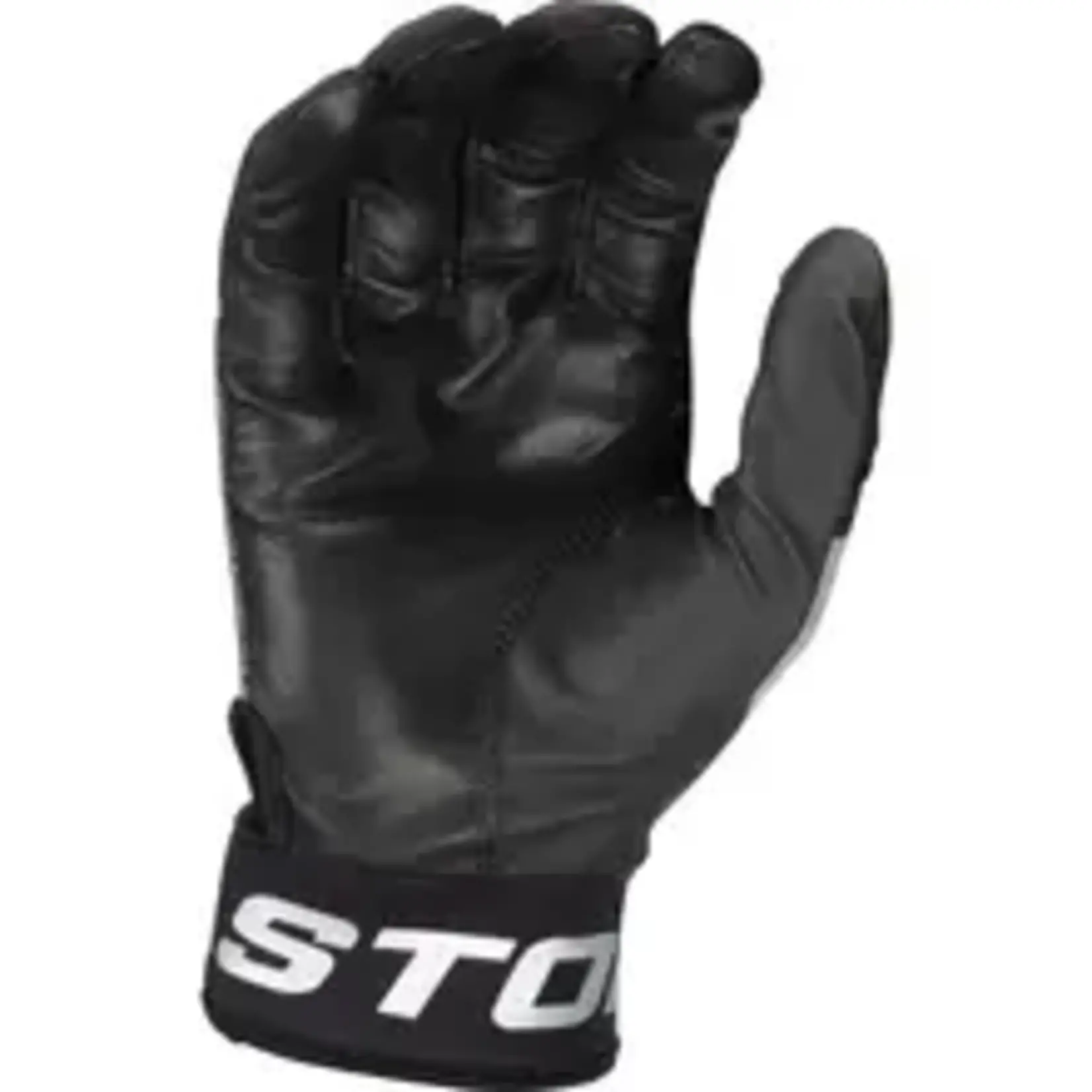 EASTON EASTON YOUTH MAV GT BATTING GLOVE BLACK SILVER