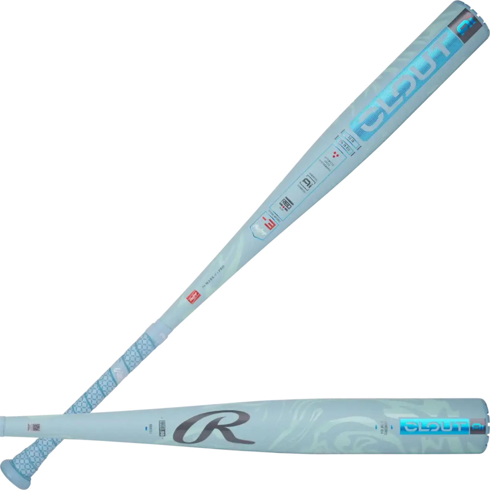 RAWLINGS RAWLINGS CLOUT AI FASTPITCH BAT -3