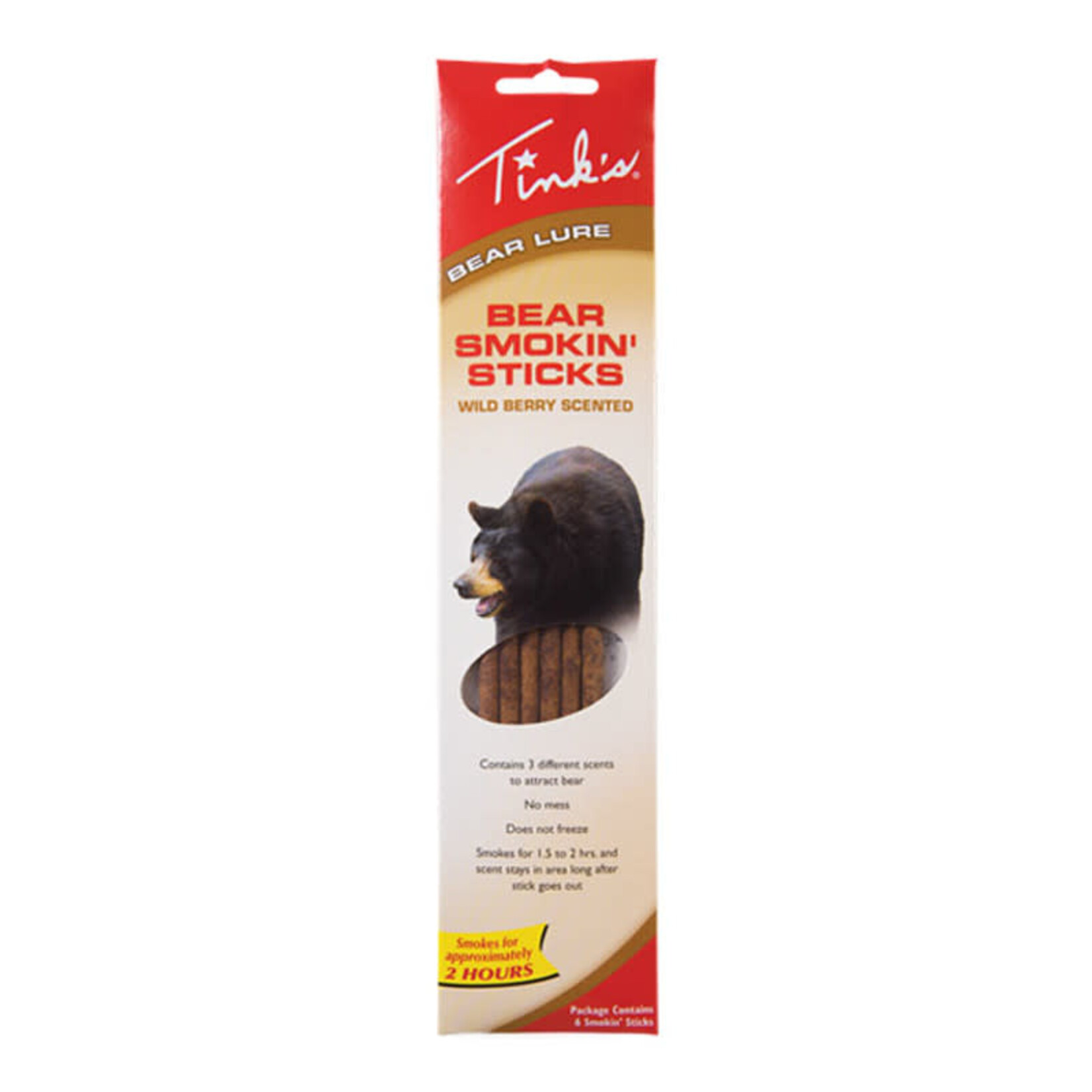 TINKS TINKS BEAR SMOKIN STICK WILD BERRY SCENTED