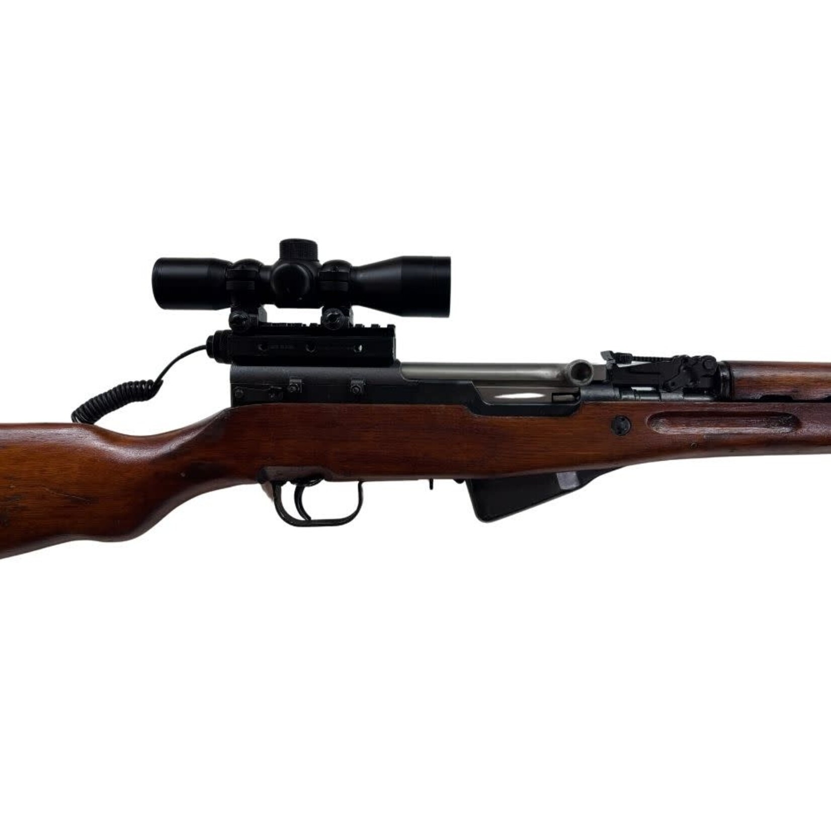 USED CHINESE SKS 7.62X39 5 ROUNDS 20.5" BARREL OPEN SIGHTS NCSTAR 4X30 SCOPE BAYONET