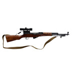 USED CHINESE SKS 7.62X39 5 ROUNDS 20.5" BARREL NCSTAR 4X30 SCOPE NCSTAR LAZER POINTER BAYONET OPEN SIGHTS SLING
