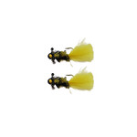 MFS MFS BACK SWIMMERS JIGS 1/32OZ BLACK/YELLOW