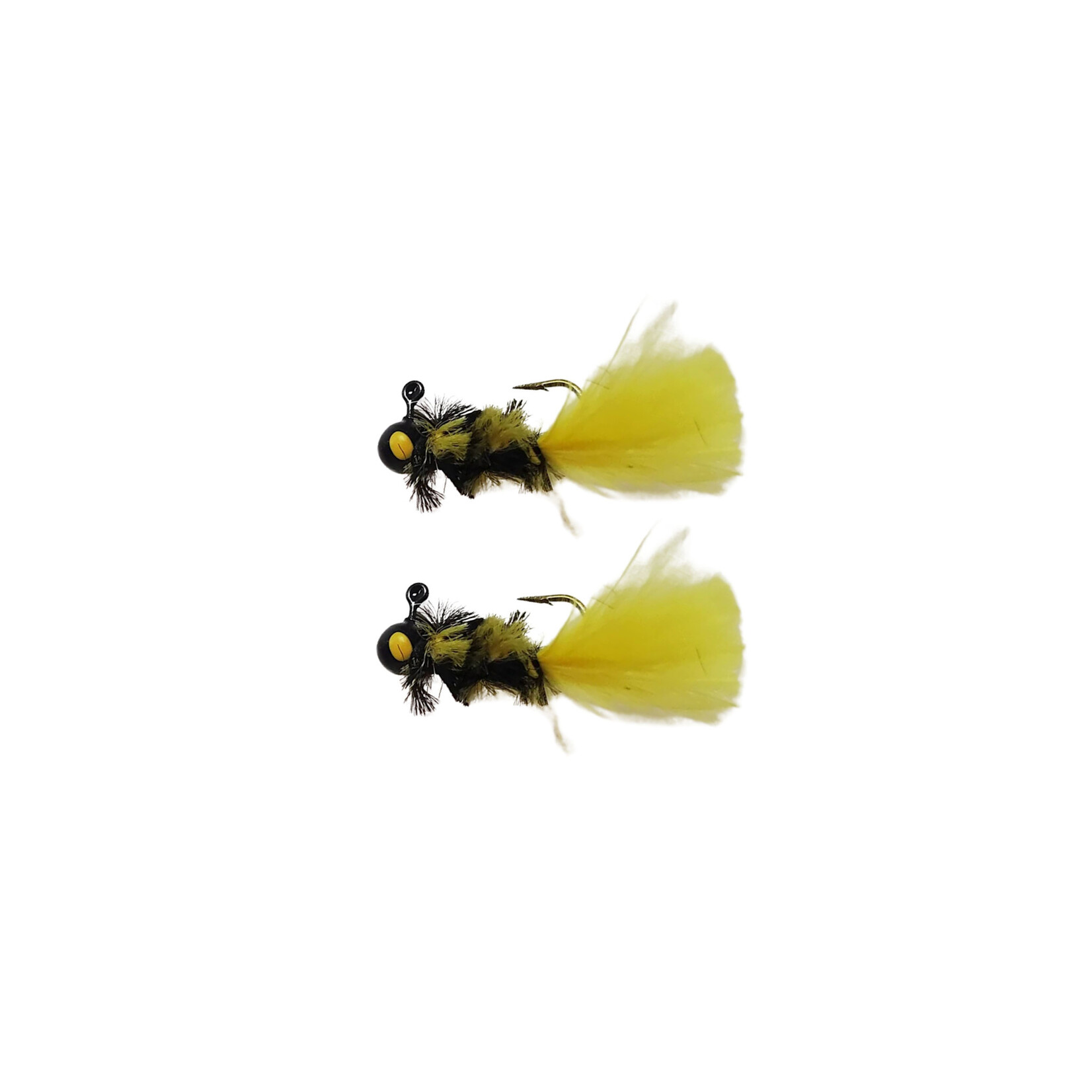 MFS MFS BACK SWIMMERS JIGS 1/32OZ BLACK/YELLOW