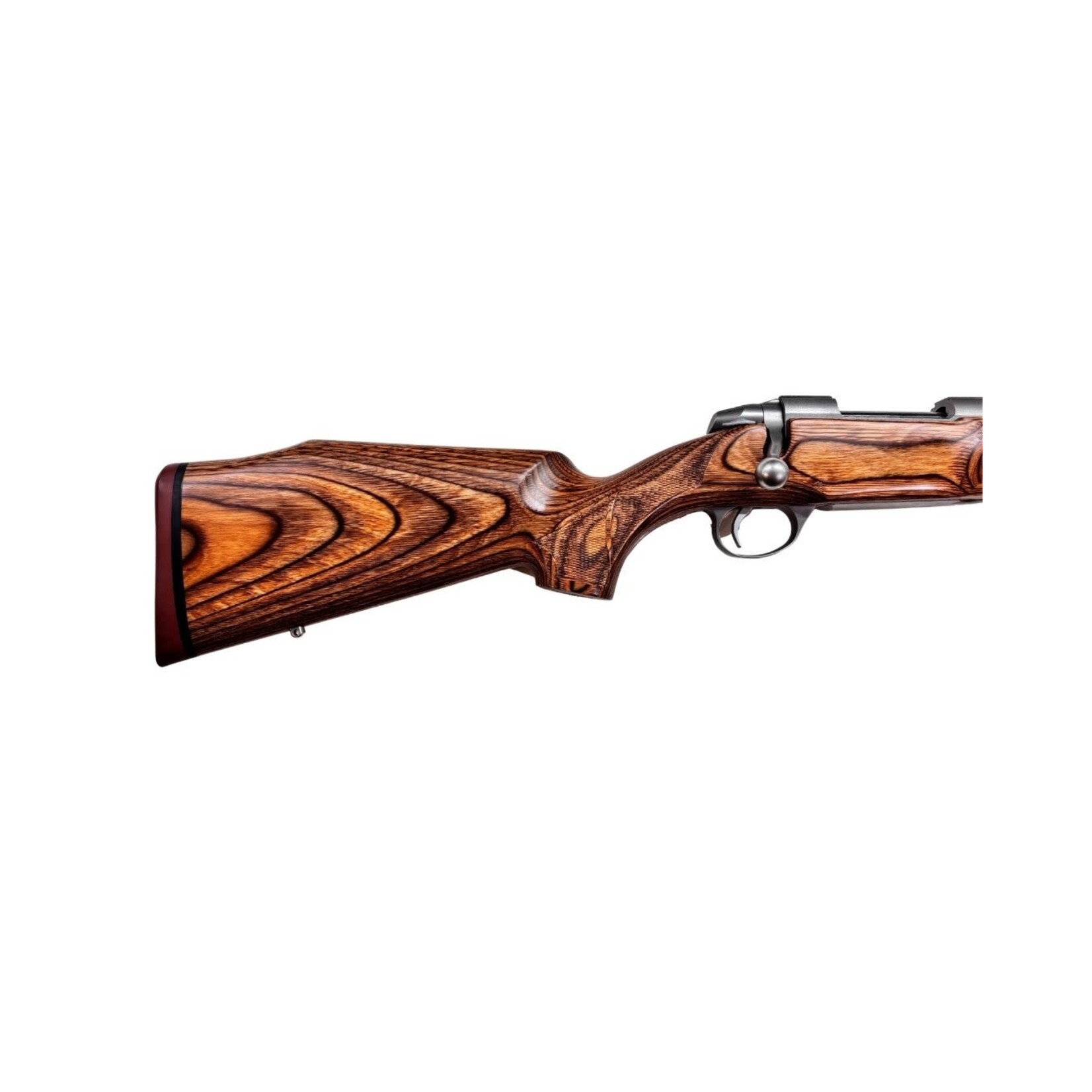 SAKO USED SAKO 243 WIN MODEL 75 VARMINT III BOLT ACTION HEAVY FLUTED STAINLESS STEEL 23.5" BARREL DETACHABLE MAG 5+1 ROUNDS LAMINATED STOCK