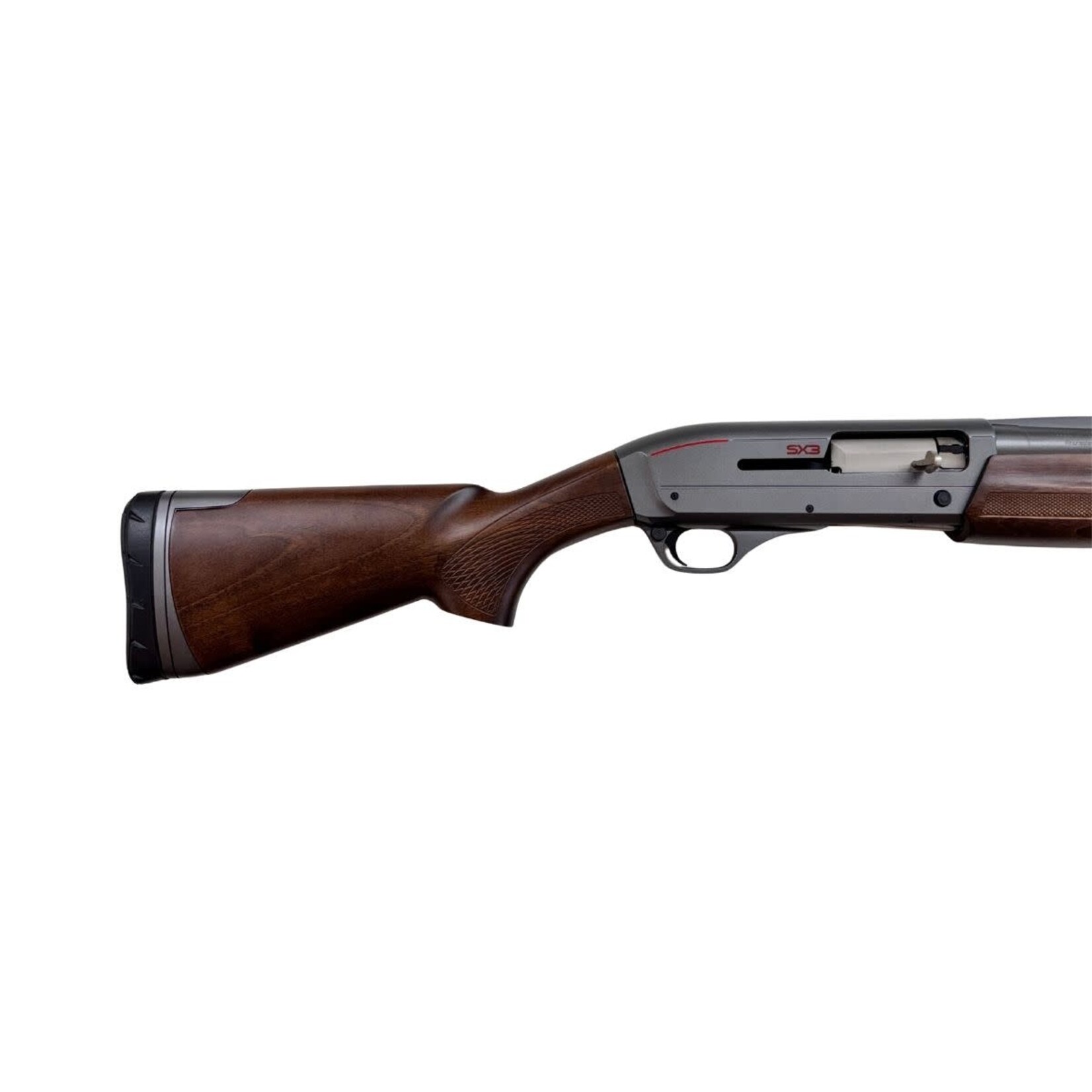 WINCHESTER USED WINCHESTER 12 GAUGE MODEL SX3 SEMI AUTO SHOTGUN SHOT SHOW SPECIAL 28" BARREL 4 ROUNDS GUN METAL GREY CERAKOTE AND WOOD