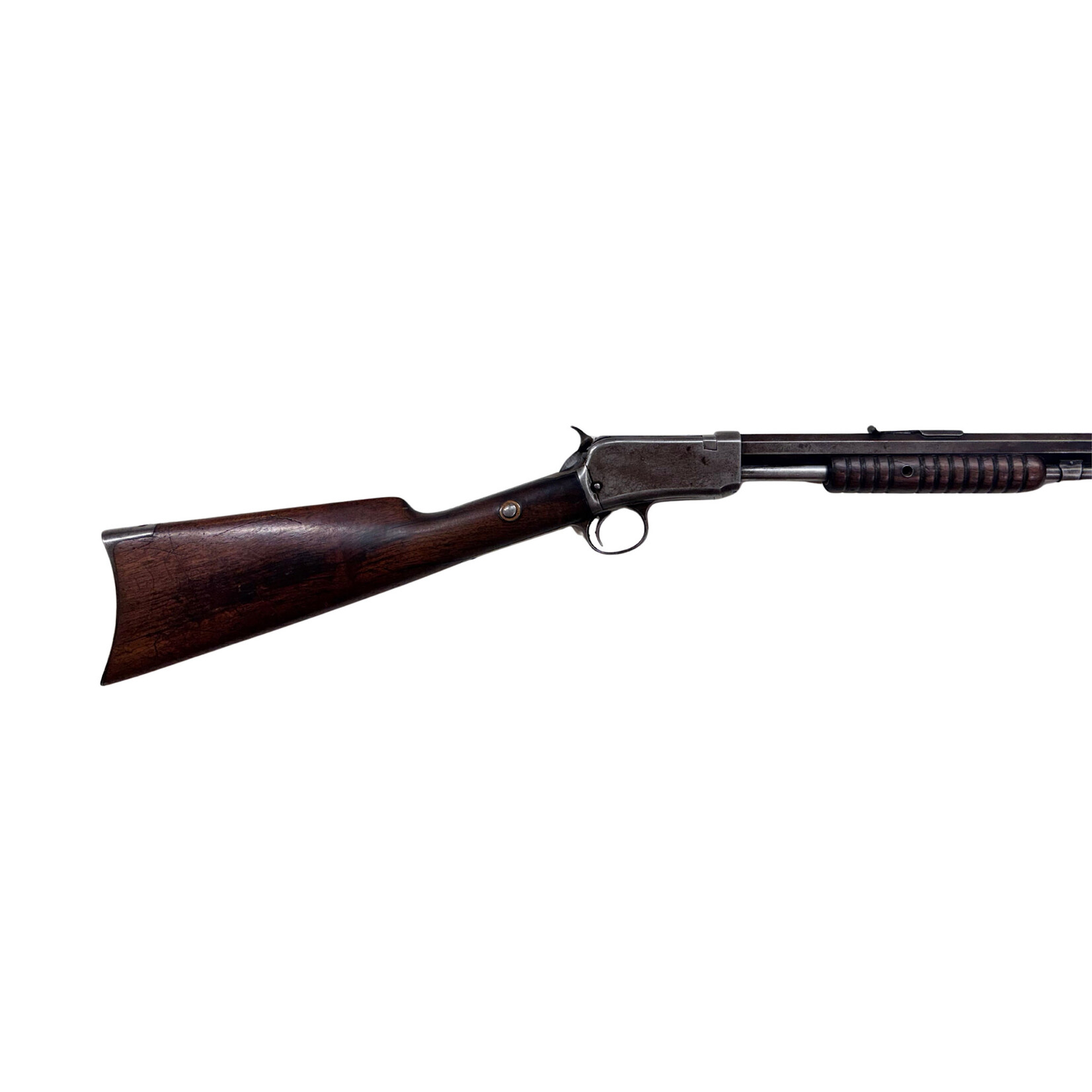 WINCHESTER USED WINCHESTER 22 SHORT MODEL 1890 PUMP ACTION 21 ROUNDS 24" OCTAGON BARREL BORN 1919
